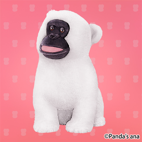 顔ゴリラシロクマbigぬいぐるみ まぁーるいココロのそばに いつも エスケイジャパン 顔ゴリラシロクマbigぬいぐるみ まぁーるいココロのそばに いつも エスケイジャパン