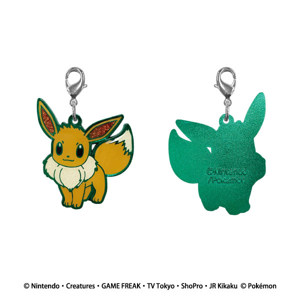 ポケットモンスター キラキラダイカットメタルチャーム（イーブイ） - まぁーるいココロのそばに いつも | エスケイジャパン