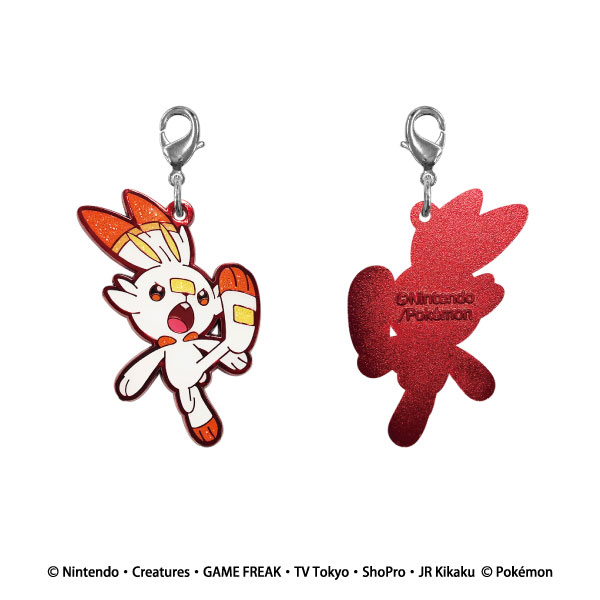 ポケットモンスター キラキラダイカットメタルチャーム ヒバニー まぁーるいココロのそばに いつも エスケイジャパン
