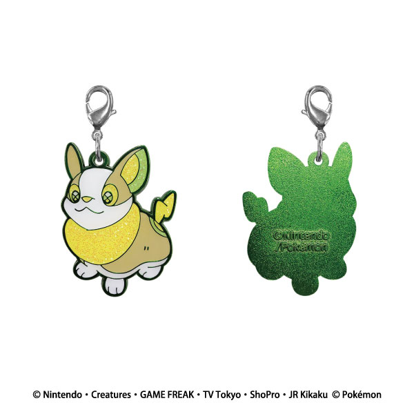 ポケットモンスター キラキラダイカットメタルチャーム ワンパチ まぁーるいココロのそばに いつも エスケイジャパン