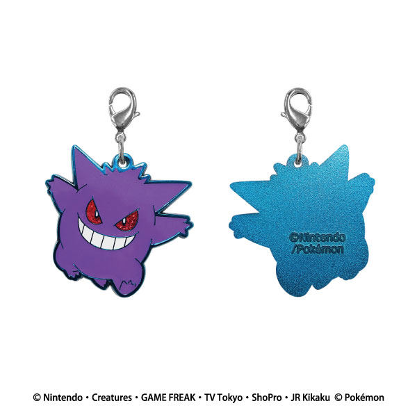 ポケットモンスター キラキラダイカットメタルチャーム ゲンガー まぁーるいココロのそばに いつも エスケイジャパン