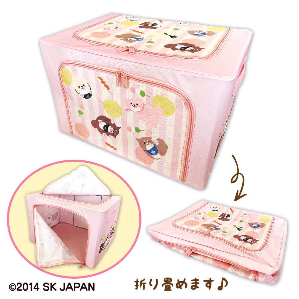 忠犬もちしば折り畳み収納BOX【モーリーオンライン限定 忠犬もちしば折り畳み収納BOX【モーリーオンライン限定