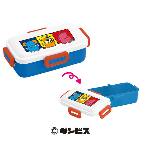 たべっ子どうぶつ 弁当箱(ブルー) - まぁーるいココロのそばに いつも