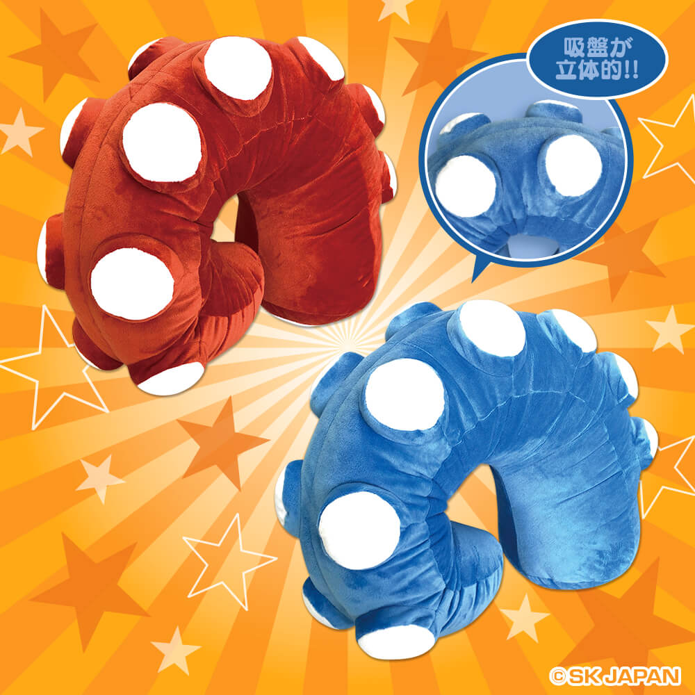 タコの足クッション まぁーるいココロのそばに いつも エスケイジャパン
