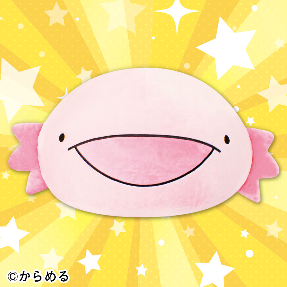 からめる ねこロングクッション まぁーるいココロのそばに いつも エスケイジャパン
