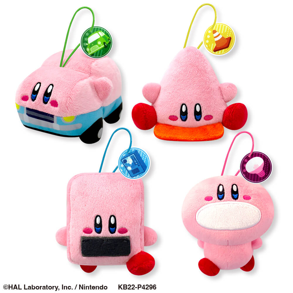 星のカービィディスカバリー』ほおばりヘンケイマスコット まぁーるいココロのそばに いつも エスケイジャパン 星のカービィディスカバリー