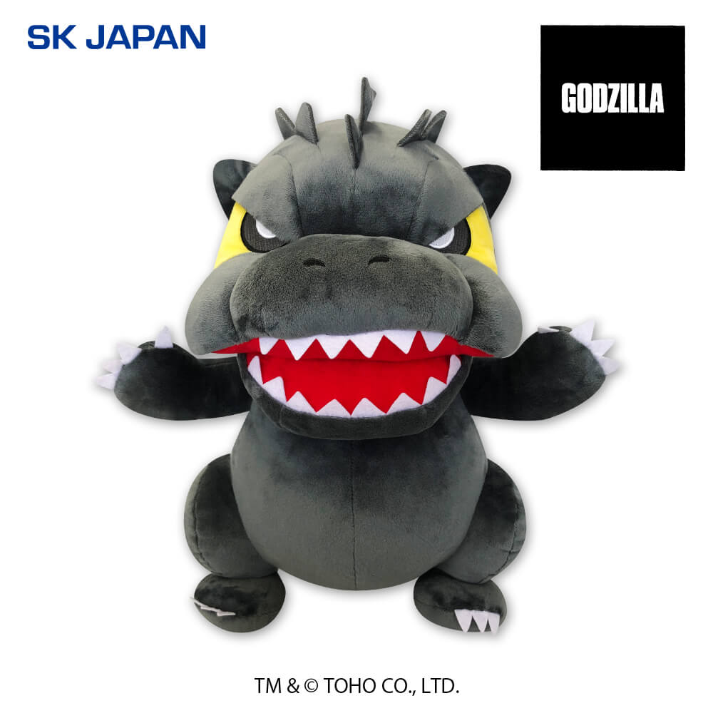 GODZILLA デフォルメぬいぐるみ超BIG - まぁーるいココロのそばに