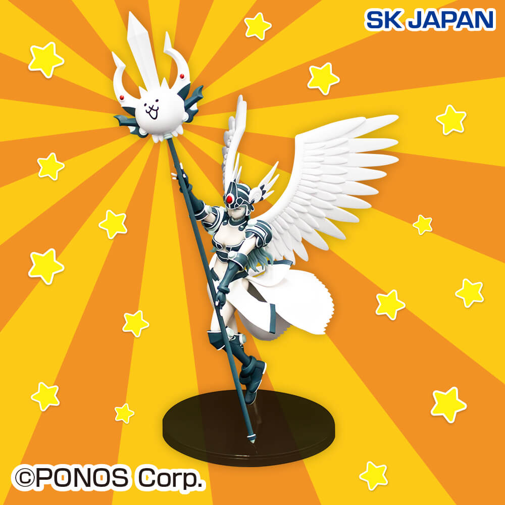 にゃんこ大戦争 ネコヴァルキリー・真フィギュア【ナムコ限定】 プライズの情報サイト キャラとる| エスケイジャパン