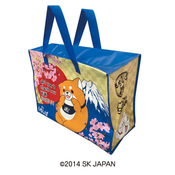 忠犬もちしば お土産バッグ(折り鶴)]キャラクターファンシー