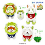 おやさい妖精さん×忠犬もちしば　ぬいぐるみ