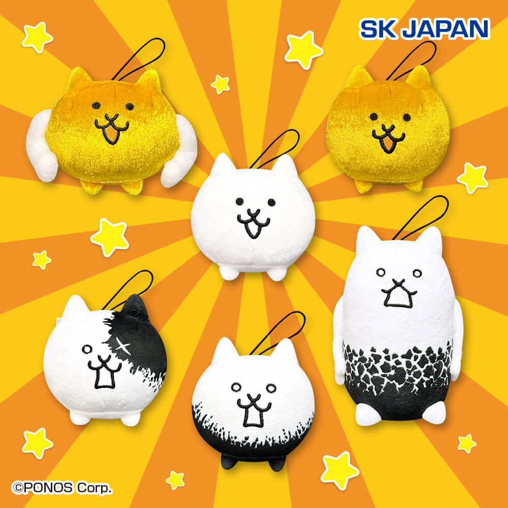 にゃんこ大戦争　BIGぬいぐるみ　5体セット にゃんこ大戦争 BIGぬいぐるみ 5体セット