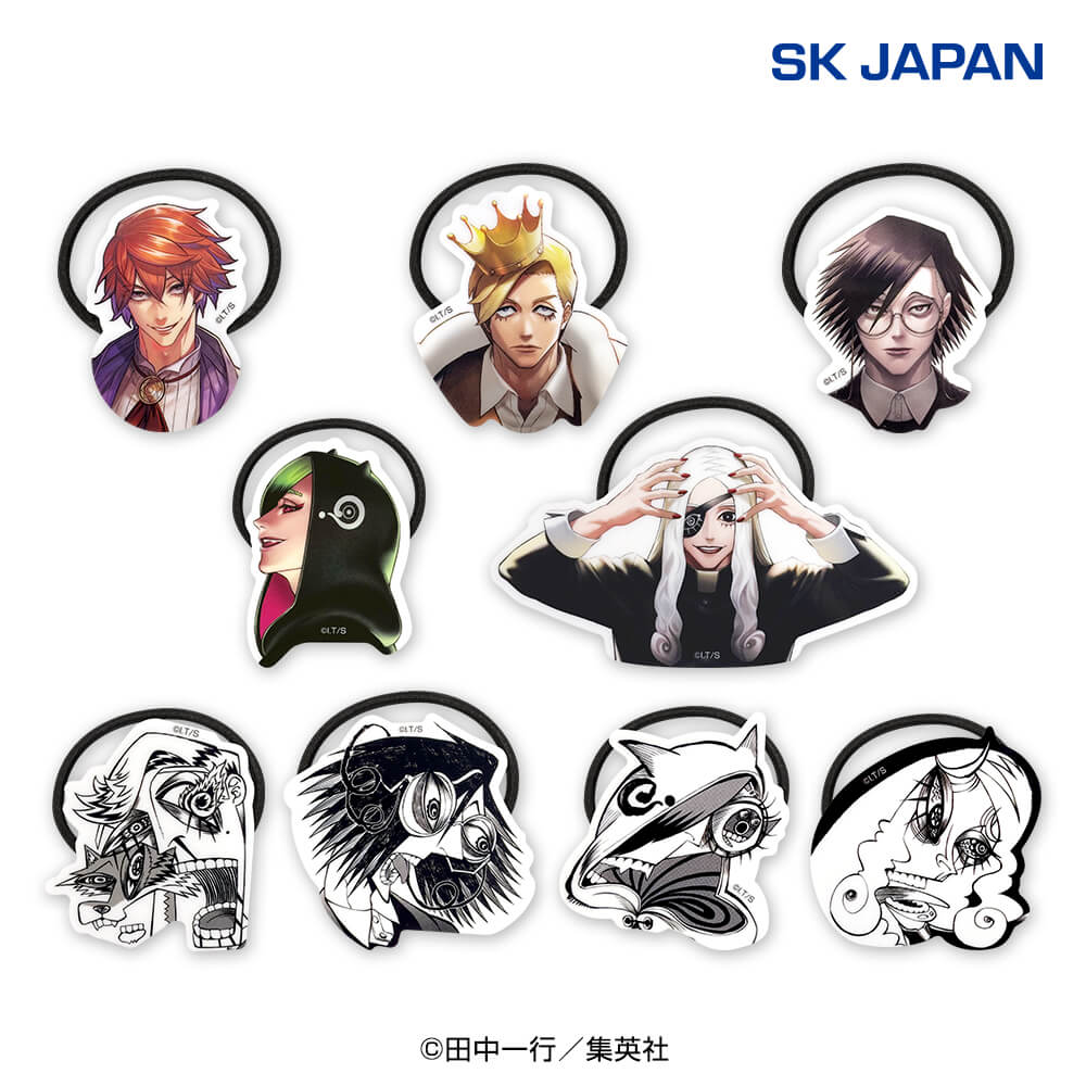 ジャンケットバンク アクリル ヘアゴム 5種セット ジャンケットバンク アクリルヘアゴム プライズの情報